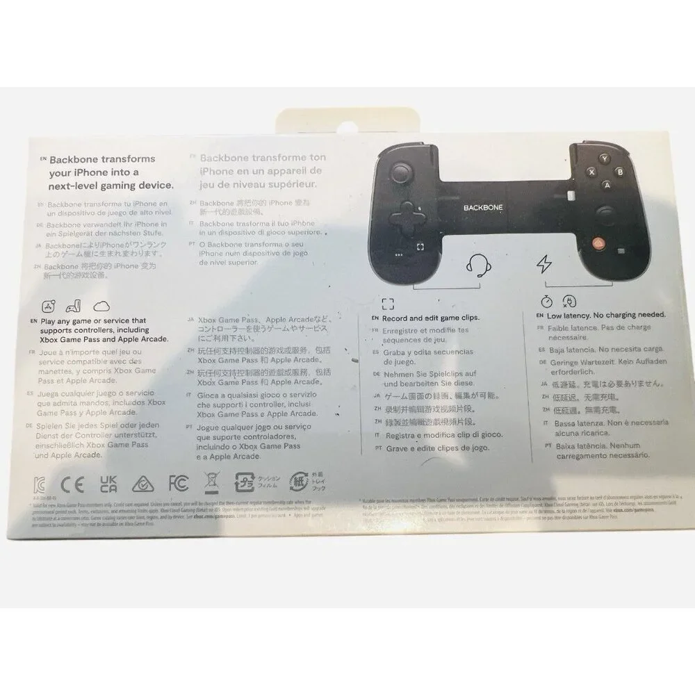 Xbox Backbone One Gaming Controller For iPhone IOS 1 Month Free Xbox Game Pass